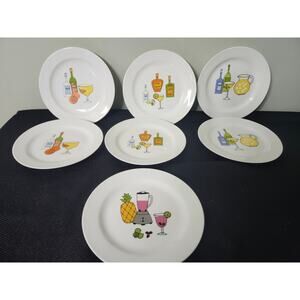 Margarita by Usula Dodge Appetizer plate set